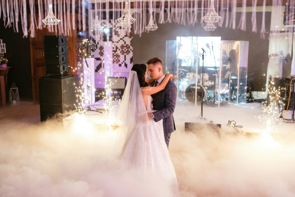 the first dance | low fog machine machine rental | Upshot SFX | Special Effects in Dubai, UAE