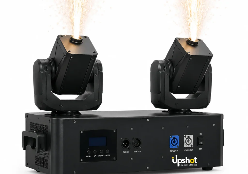 Dual Head Sparkle Machine Rental