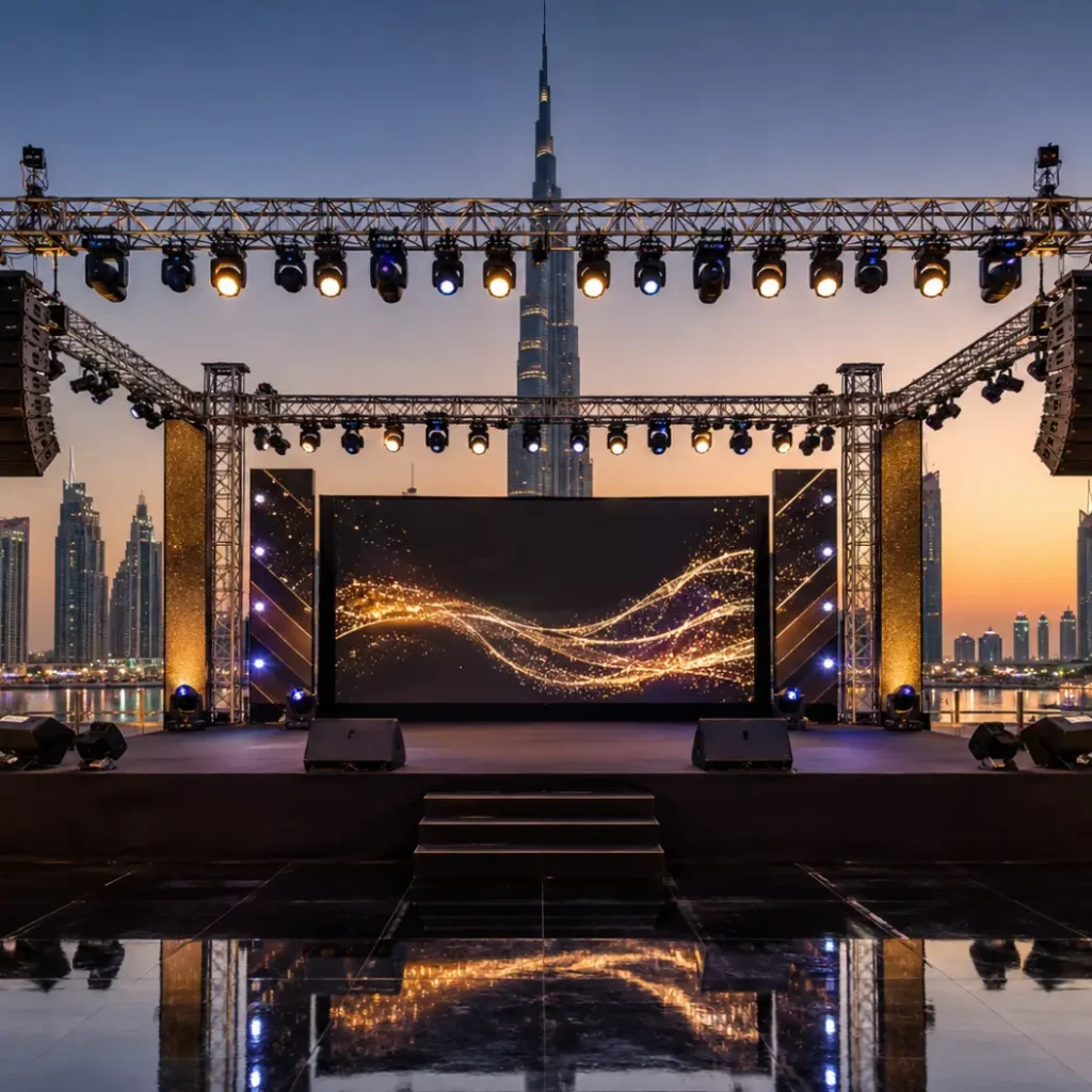 Luxury Stage Rental in Dubai